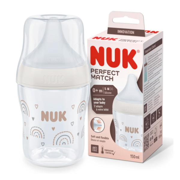 7305334-Nuk Biberão Perfect Match Neutro Tetina Silicone S 150ml.png